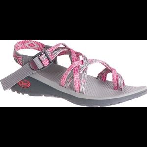 Pink/gray Chaco Sandals